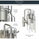 Niccol 2 Light 14 inch Brushed Nickel Vanity Light Wall Light